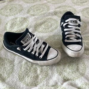 Black Converse All-Star sneakers